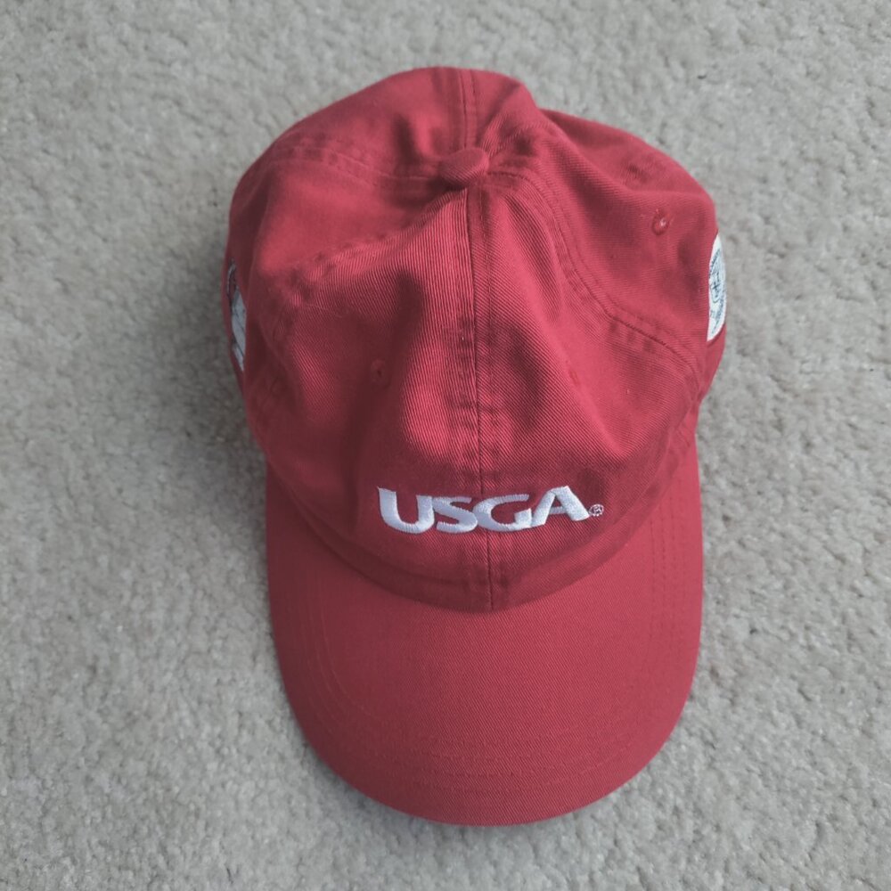 Ahead USGA Hat 2015 Hillwood CC Adjustable Red Golf Classic Fit Women's Amateur - Picture 8 of 8